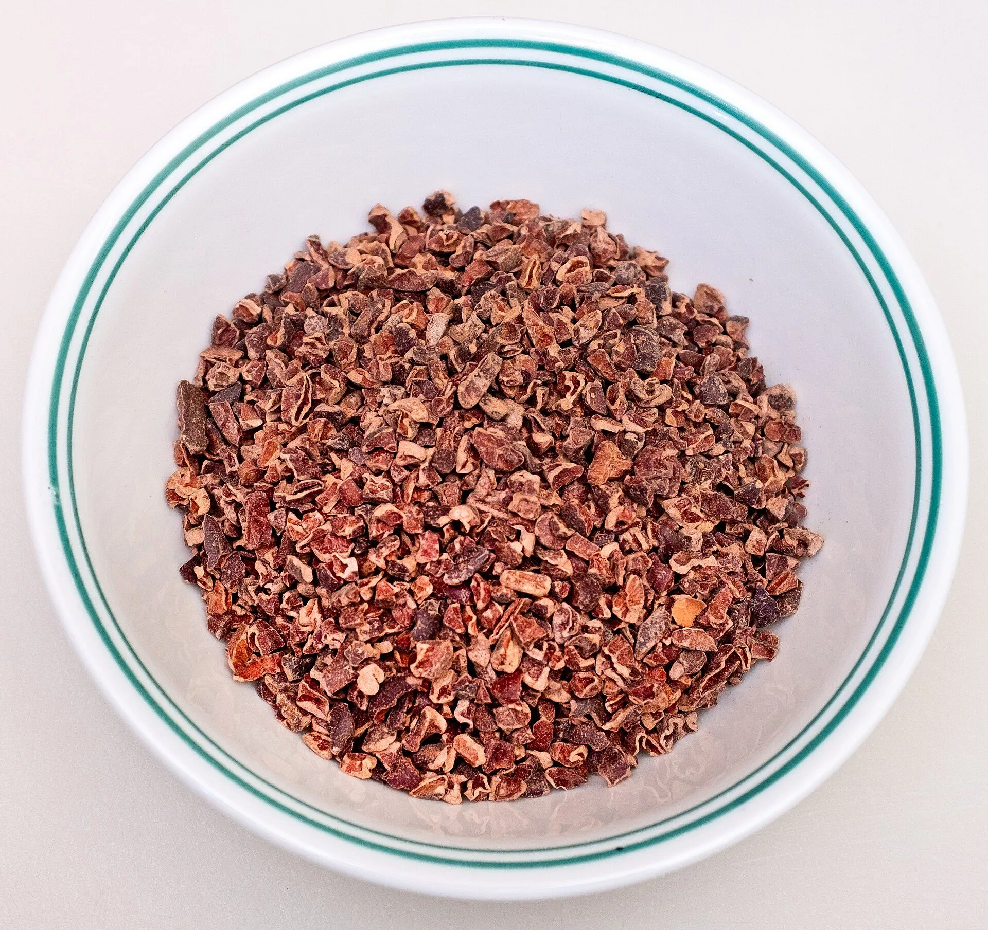 Cocoa nibs.